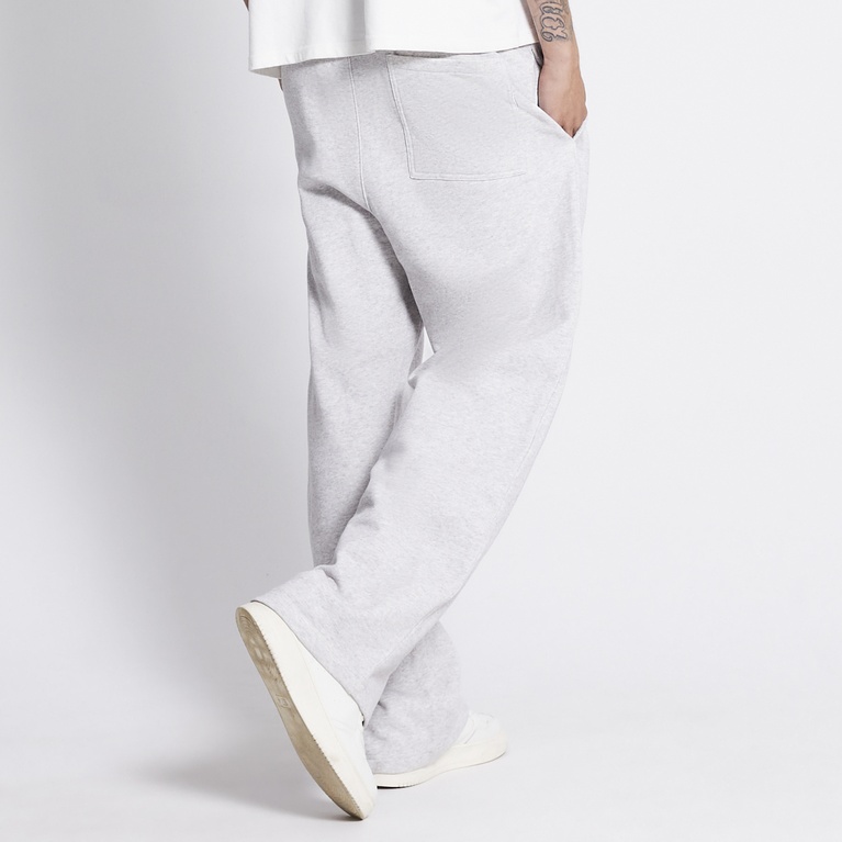 Wide sweatpants "South" Grey Melange